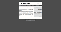 Desktop Screenshot of amc.thez.info