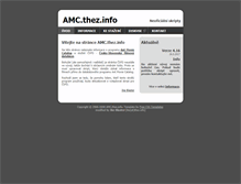 Tablet Screenshot of amc.thez.info